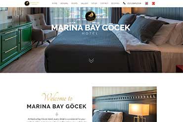 Marina Bay Göcek Website Tasarımı