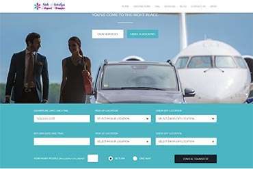 Side Antalya Airport Transfer Website Tasarımı