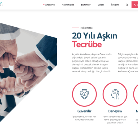 aryata-akademi-manavgat-wordpress-web-site-tasarımı